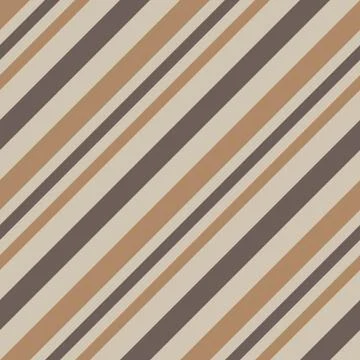 Brown Taupe Stripe seamless pattern background in diagonal style Illustrazione stock