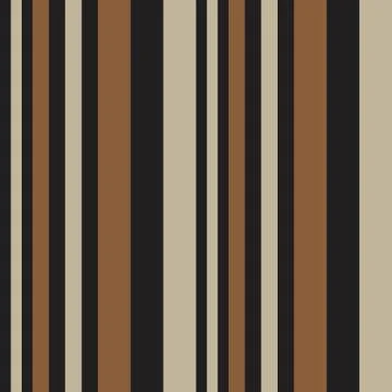 Brown Taupe Stripe seamless pattern background in vertical style Stock Illustration