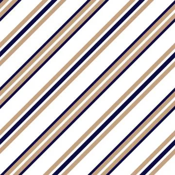 Brown Taupe Stripe seamless pattern background in diagonal style Stock Illustration