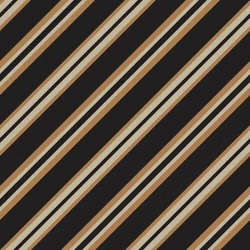 Brown Taupe Stripe seamless pattern background in diagonal style Illustrazione stock