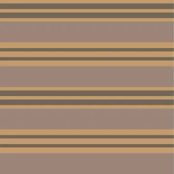 Brown Taupe Stripe seamless pattern background in horizontal style Stock Illustration