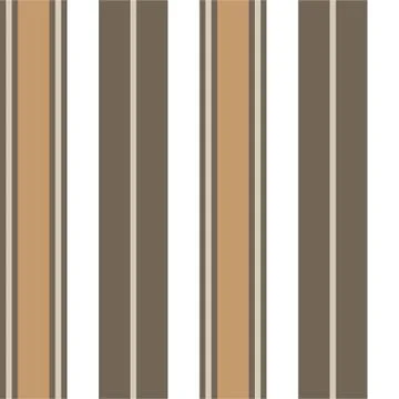 Brown Taupe Stripe seamless pattern background in vertical style Stock Illustration