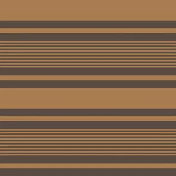 Brown Taupe Stripe seamless pattern background in horizontal style Illustrazione stock