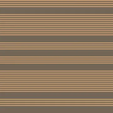 Brown Taupe Stripe seamless pattern background in horizontal style Illustrazione stock