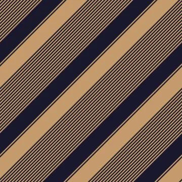 Brown Taupe Stripe seamless pattern background in diagonal style Illustrazione stock