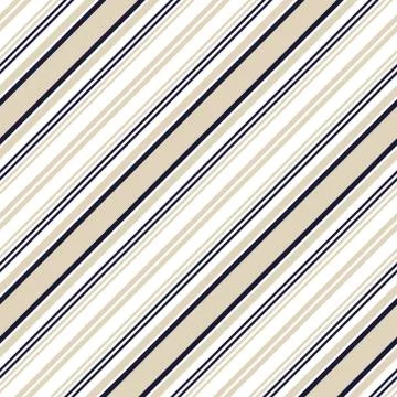 Brown Taupe Stripe seamless pattern background in diagonal style Stock Illustration