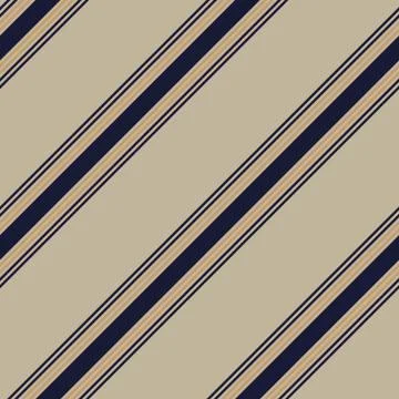 Brown Taupe Stripe seamless pattern background in diagonal style 库存插图