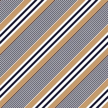 Brown Taupe Stripe seamless pattern background in diagonal style Stock Illustration