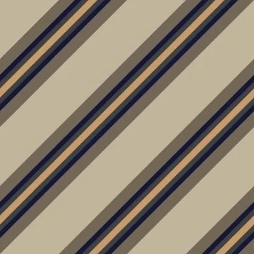Brown Taupe Stripe seamless pattern background in diagonal style Illustrazione stock