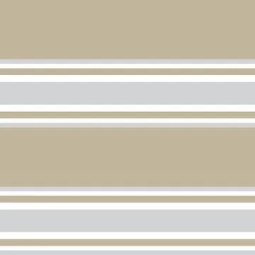 Brown Taupe Stripe seamless pattern background in horizontal style Stock Illustration