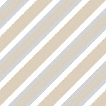 Brown Taupe Stripe seamless pattern background in diagonal style Stock Illustration