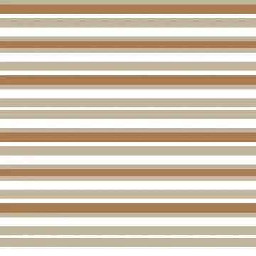Brown Taupe Stripe seamless pattern background in horizontal style Illustrazione stock