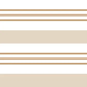 Brown Taupe Stripe seamless pattern background in horizontal style Stock Illustration