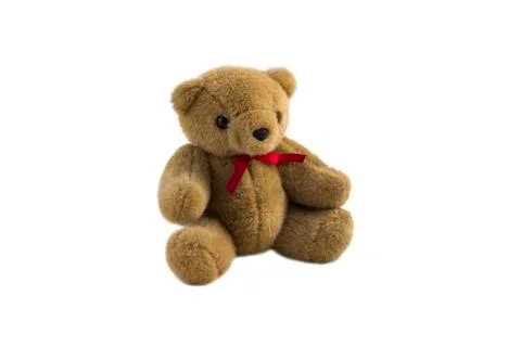 Brown teddy bear Stock Photos
