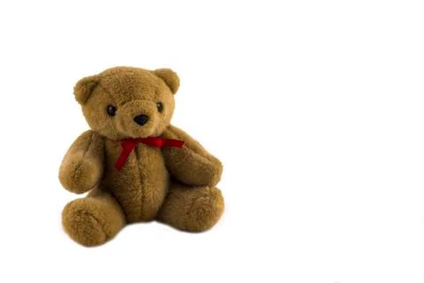 Brown teddy bear Stock Photos