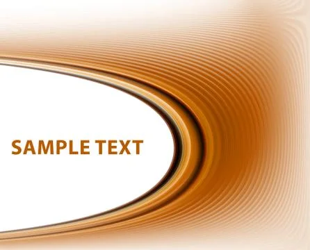 Brown template Illustrazione stock