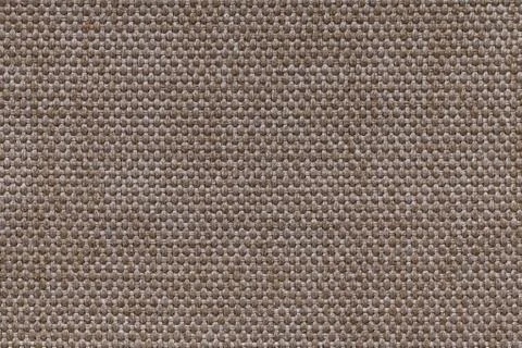 Brown textile background with checkered pattern, closeup. Structure of the fa Stock Photos