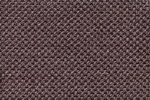 Brown textile background with checkered pattern. Structure of the fabric macr Stock Photos
