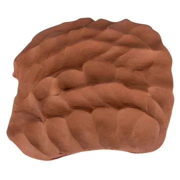 Brown texture plasticine background clay Stock Photos