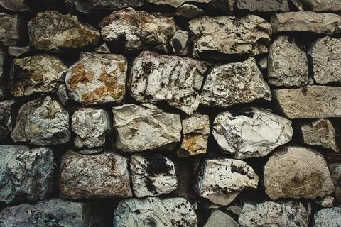 Brown texture. Stone background. Rock texture. Grunge Rough structure. Abstra Stock Photos