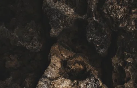 Brown texture. Stone background. Rock texture. Grunge Rough structure. Abstra Stock Photos