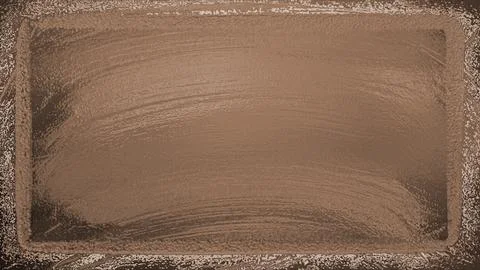 Brown textured background with scratched surface and rough edges Stock Illustration