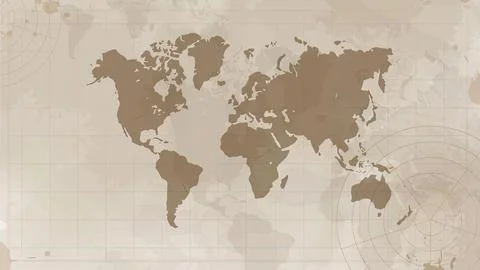 Brown textured map pattern with blank space for text. 스톡 일러스트