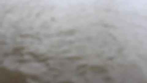 Brown Thames water 2  Stock Footage 75467091