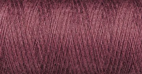 Brown Thread Texture with Weave for Innovative Textile Designs Stock Photos