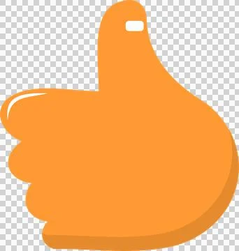 Brown thumbs up, like Stock Illustration