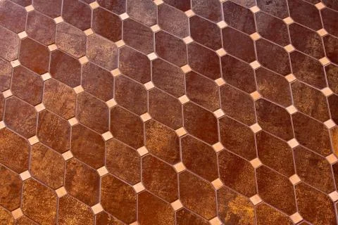 Brown tiles Stock Photos