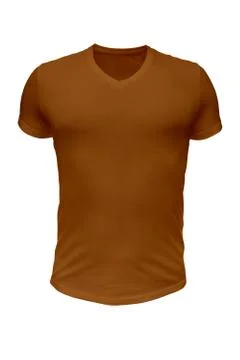 Brown tshirt Stock Photos