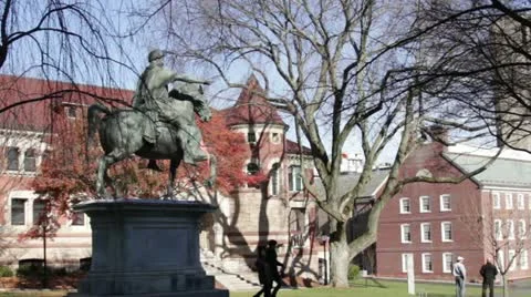 Brown University 9 Stock Footage 10859447