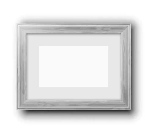 Brown Vector Frames Illustrazione stock