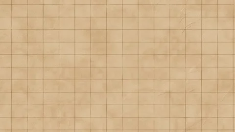 Brown vintage grid paper moving seamless loop animation stop motion. Stock Footage 345323200