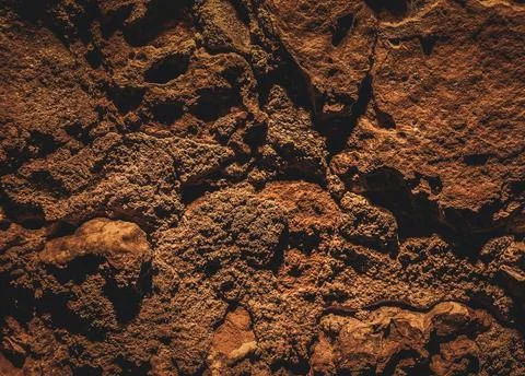 Brown wall texture. Stone background. Rock texture. Grunge Rough structure. A Stock Photos