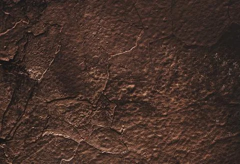 Brown wall texture. Stone background. Rock texture. Grunge Rough structure. A Stock Photos