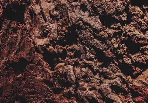 Brown wall texture. Stone background. Rock texture. Grunge Rough structure. A Stock Photos