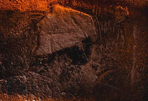 Brown wall texture. Stone background. Rock texture. Grunge Rough structure. A Stock Photos