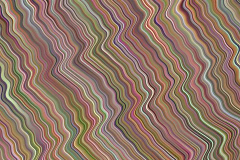 Brown waves abstract vector background. Simple pattern. Stock Illustration