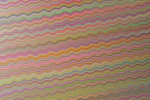 Brown waves abstract vector background. Simple pattern. イラスト素材