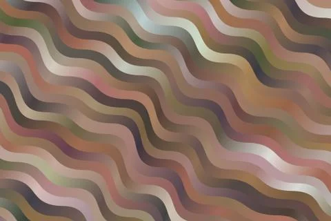 Brown waves abstract vector background. Simple pattern. Stock Illustration