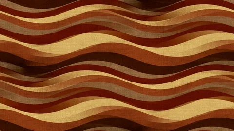 Brown waves on fabric - moving background - Video for looping Stock Footage 122023460