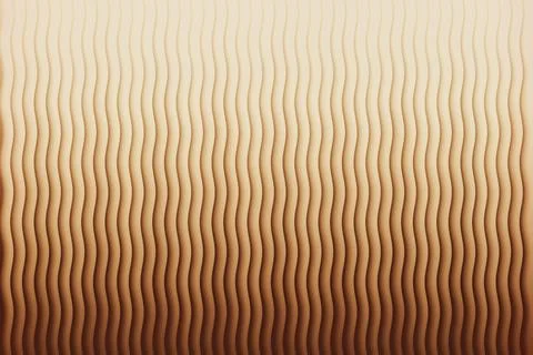 Brown wavy vertical lines abstract background pattern Illustrazione stock