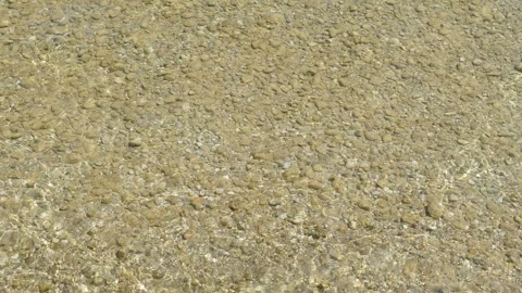 Brown wavy water surface, background image, Germany Stock Footage 314039926
