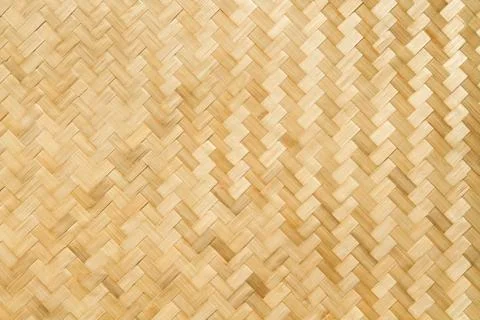 Brown weave pattern from nature material as natural background Stock Photos