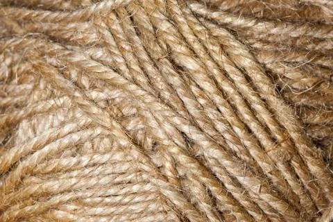 Brown weave threads Stock Photos