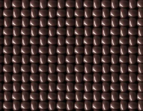 Brown weaved mesh seamless pattern. Illustration 3D. Stock Illustration