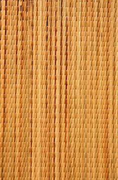 Brown wicker matting texture Stock Photos
