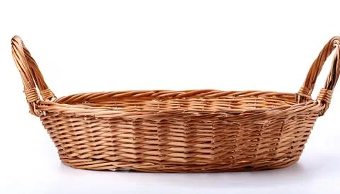Brown Wicker is a method of weaving used to make products such as furniture.. Stock Photos